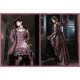 Classical Puppets Stripes and Checks-Punk Rose 2.0 Swarovski Edition Long OP, Short OP and Skirt Set(Limited Pre-Order/3 Colours/Full Payment Without Shipping)